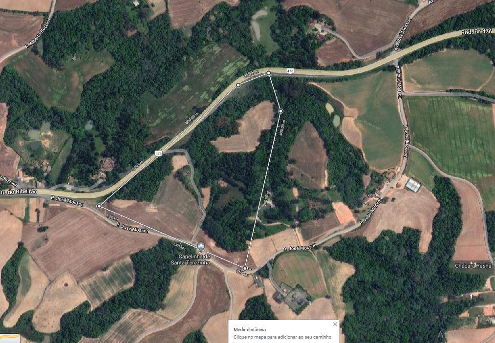 CHACARA  MARGENS BR 476 (ROD XISTO) BAIRRO SERRINHA,  FINAL RUA JOSE MOSSON