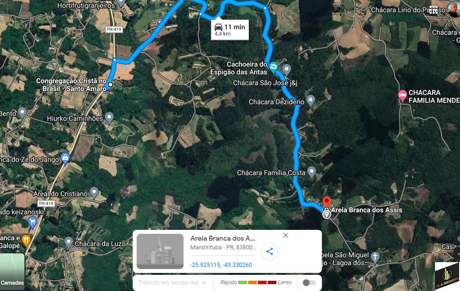 24.000M2 / CASA 250 M2/ TODA CERCADA/DOCUMENTAÇÃO OK